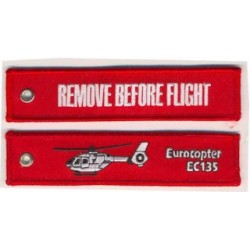 PORTE CLE REMOVE BEFORE FLIGHT Eurocopter EC135