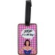 Crew Tag Pink Vichy by Déco-Aéro 