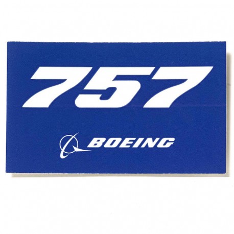 Autocollant Boeing 757