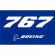 Autocollant Boeing 767