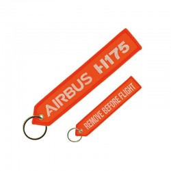 PORTE CLE AIRBUS HELICOPTERS H175  ORANGE FLUO