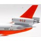 DOUGLAS DC-10-30 AIR TANKER N522AX INFLIGHT 1/200