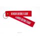 PORTE CLE REMOVE BEFORE FLIGHT