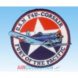 Patch F-4U Corsair USN "Fury of the Pacific"