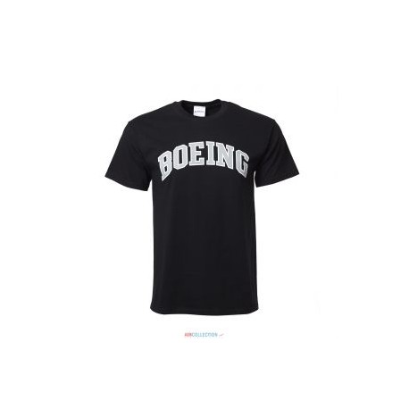 T-Shirt Boeing Varsity Noir